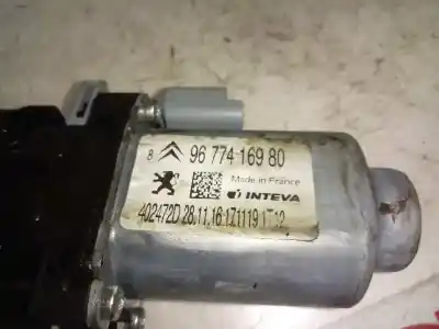 Second-hand car spare part left front window motor for citroen c-elysée 1.2 12v vti oem iam references 9677416980  