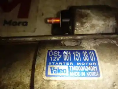 Peça sobressalente para automóvel em segunda mão motor de arranque por ssangyong actyon 2.0 td cat referências oem iam 6611513801   Peça sobressalente para automóvel em segunda mão motor de arranque por ssangyong actyon 2.0 td cat referências oem iam 6611513801