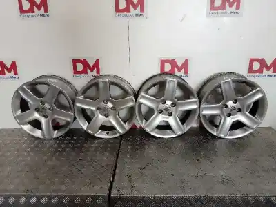 Pièce détachée automobile d'occasion jeu de jantes pour peugeot 307 berlina (s2) 2.0 16v hdi fap cat (rhr / dw10bted4) références oem iam 17 pulgadas  