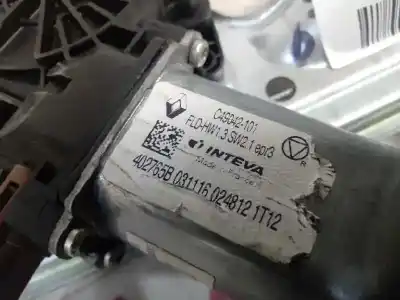 Автозапчастина б/у регулятор скла заднього правого для renault talisman intens посилання на oem iam 402765b  