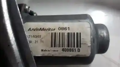 Second-hand car spare part passenger side right window regulator for renault clio iii pack authentique oem iam references   