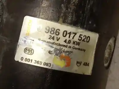 Peça sobressalente para automóvel em segunda mão motor de arranque por daf fa 55.210 referências oem iam 0986017520  