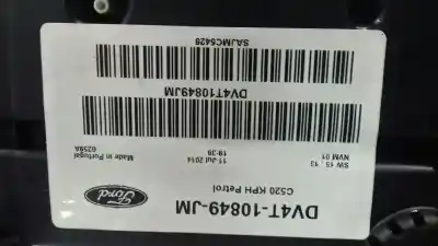 Second-hand car spare part dashboard for ford kuga (cbs) titanium oem iam references dv4t10849jm  