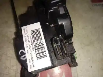 Pièce détachée automobile d'occasion serrure de porte avant droite pour renault modus 1.5 dci diesel références oem iam 219247c  