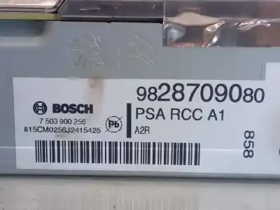 Автозапчастина б/у багатофункційний дисплей для peugeot 208 (p21e) 208 ii (uj) allure посилання на oem iam   