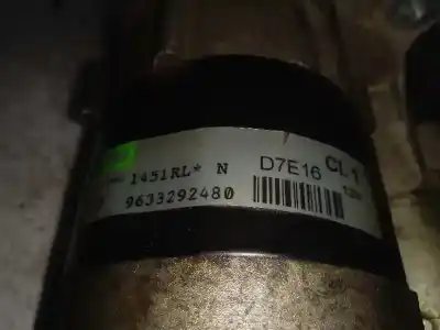 Peça sobressalente para automóvel em segunda mão motor de arranque por citroen c2 c2 referências oem iam 9633292480  