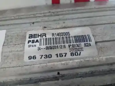 Peça sobressalente para automóvel em segunda mão intercooler por citroen ds5 design referências oem iam   