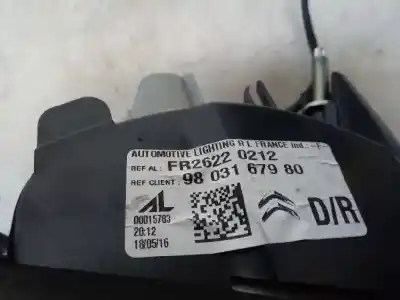 Second-hand car spare part interior rear right light for citroen ds5 design oem iam references   