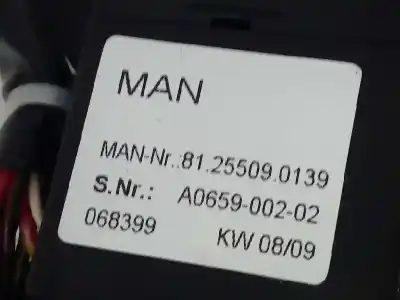 Pezzo di ricambio per auto di seconda mano comando pulito per man tgx 18.440 riferimenti oem iam   