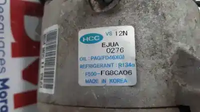 Second-hand car spare part air conditioning compressor for kia soul i (am) 1.6 crdi 128 oem iam references f500fg8ca06