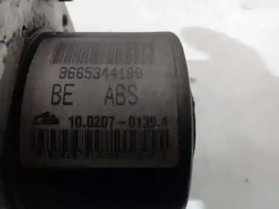 Peça sobressalente para automóvel em segunda mão abs por peugeot 207 urban referências oem iam 9665344180 1682607180 4541fx / 4541fy