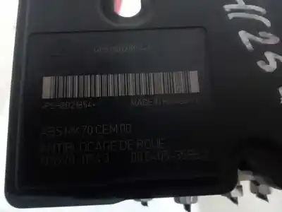 Peça sobressalente para automóvel em segunda mão abs por peugeot 207 urban referências oem iam 9665344180 1682607180 4541fx / 4541fy