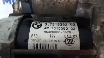 Second-hand car spare part STARTER MOTOR for BMW SERIE 3 CABRIO (E46)  OEM IAM references 7515392 03  