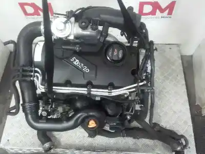 Peça sobressalente para automóvel em segunda mão motor completo por seat toledo (5p2) 1.9 tdi referências oem iam bjb