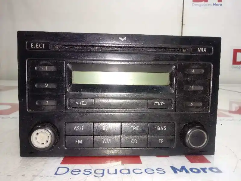 Recambio de sistema audio / radio cd para volkswagen polo (9n3) 1.4 16v  referencia OEM IAM