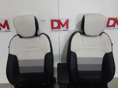 Peça sobressalente para automóvel em segunda mão conjunto de bancos por renault captur life referências oem iam   