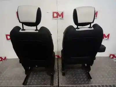 Peça sobressalente para automóvel em segunda mão conjunto de bancos por renault captur life referências oem iam   