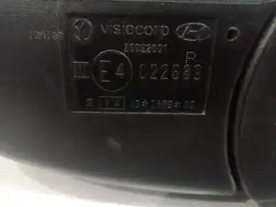 Peça sobressalente para automóvel em segunda mão espelho retrovisor esquerdo por hyundai i20 classic referências oem iam   