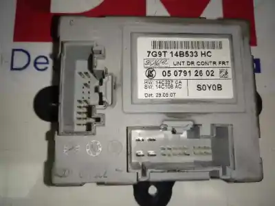 Second-hand car spare part electronic module for ford galaxy (ca1) limited edition oem iam references 7g9t14b533hc  