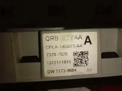 Second-hand car spare part fuse box unit for land rover evoque hse dynamic oem iam references cpla14q073aa  