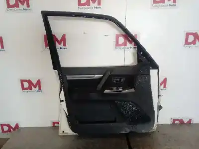 Second-hand car spare part left front door for mitsubishi montero (v80/v90) 3.2 di-d invite oem iam references   