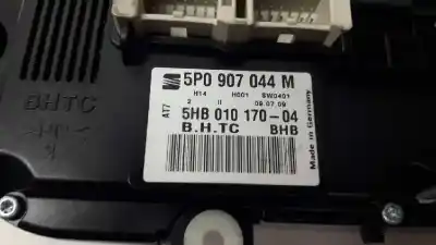 Peça sobressalente para automóvel em segunda mão comando de sofagem (chauffage / ar condicionado) por seat leon (1p1) comfort limited referências oem iam 5p0907044m