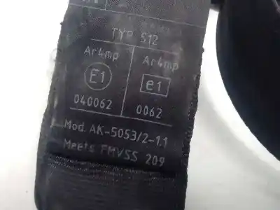 Автозапчастина б/у передній правий ремін безпеки для audi a4 berlina (b5) 1.9 tdi 90 cv / 66 kw посилання на oem iam   