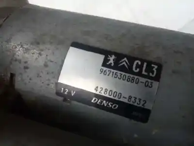 Peça sobressalente para automóvel em segunda mão motor de arranque por citroen c3 elle referências oem iam 9671530880  