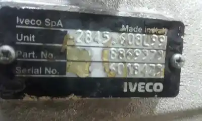Pièce détachée automobile d'occasion boîte de vitesses pour iveco 100e15 100e15 références oem iam 2845.608l99  
