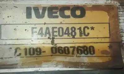 Pezzo di ricambio per auto di seconda mano motore completo per iveco 80e18 eurocargo riferimenti oem iam f4ae0481c  