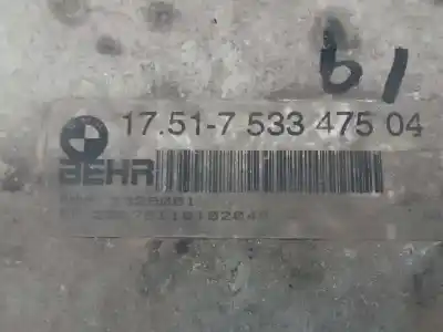 Peça sobressalente para automóvel em segunda mão intercooler por bmw x5 (e70) 3.0d referências oem iam   