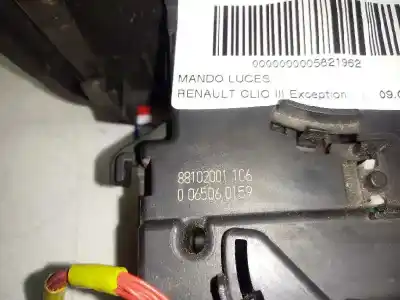 Pezzo di ricambio per auto di seconda mano controllo della luce per renault clio iii exception riferimenti oem iam   