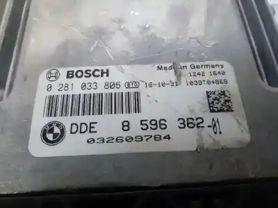 Second-hand car spare part ecu engine control for bmw serie 2 active tourer (f45) b37c15a oem iam references 0281033806  