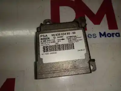 Peça sobressalente para automóvel em segunda mão centralina de airbag por peugeot 207 sport referências oem iam 966359348000