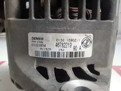 Pezzo di ricambio per auto di seconda mano alternatore per alfa romeo 147 (190) 1.6 ts 105 distinctive [1.6 ltr. - 77 kw 16v cat] riferimenti oem iam 46782219  