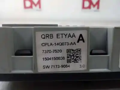 Second-hand car spare part fuse box unit for land rover evoque se dynamic oem iam references cpla14q073aa  