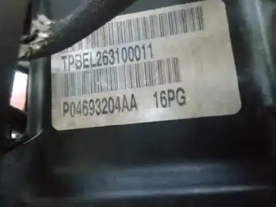 Second-hand car spare part complete engine for chrysler pt cruiser (pt) 1.6 touring oem iam references 2u521379  