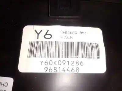 Second-hand car spare part dashboard for chevrolet aveo ls oem iam references y60k091286  