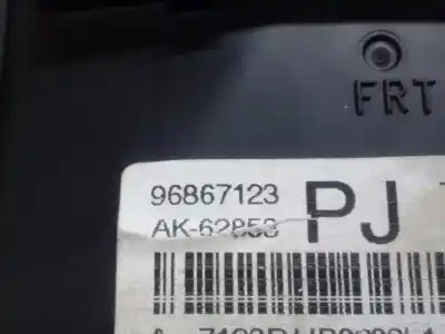 Second-hand car spare part fuse box unit for chevrolet aveo ls oem iam references 96867123  