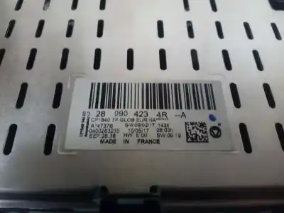 Second-hand car spare part multifunction display for renault talisman intens oem iam references 280904234r  