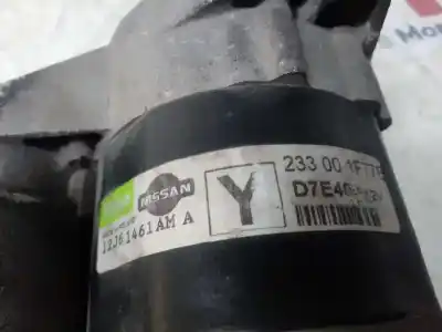 Second-hand car spare part starter motor for nissan note (e11e) acenta oem iam references 233001f77b  