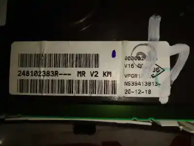 Peça sobressalente para automóvel em segunda mão quadrante por dacia sandero laureate referências oem iam 248102383r  