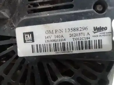 Second-hand car spare part alternator for opel corsa d cmon oem iam references 13588296  