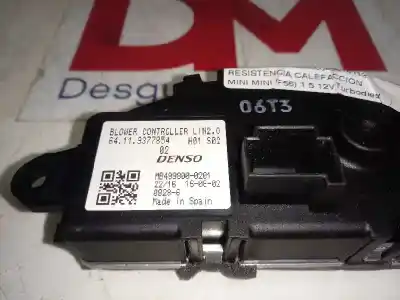 Автозапчасти б/у сопротивление нагреву за mini mini (f56) 1.5 12v turbodiesel ссылки oem iam 64119377854  