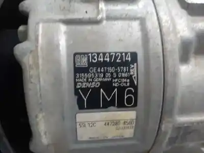 Pièce détachée automobile d'occasion compresseur de climatisation pour opel corsa d expression références oem iam 13447214  