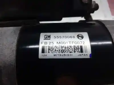 Pièce détachée automobile d'occasion démarreur de voiture pour opel astra j berlina 5p 1.6 selective [1.6 ltr. - 81 kw cdti dpf] références oem iam 55570068  