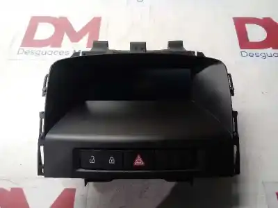 Second-hand car spare part multifunction display for opel astra j lim. selective oem iam references 22858076