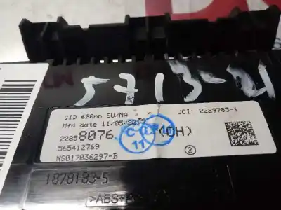 Second-hand car spare part multifunction display for opel astra j lim. selective oem iam references 22858076  