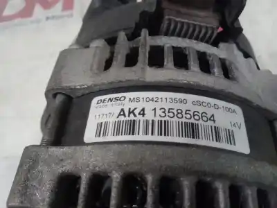 Second-hand car spare part alternator for opel corsa e business oem iam references 13585664  