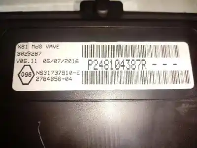 Peça sobressalente para automóvel em segunda mão quadrante por renault kangoo profesional referências oem iam 248104387r  
